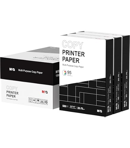 Paperline™ Office Paper 8.5 x 11 White 5,000/bx (White) : Amazon