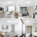 Defurhome 18W LED Ceiling Light Ø22cm IP54 White Daylight 5000K view 8