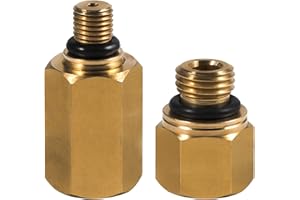 EnRand Ford Fuel Rail Adapter,High Pressure Oil Rail Adapters Leak Test Kit for Ford 6.0L