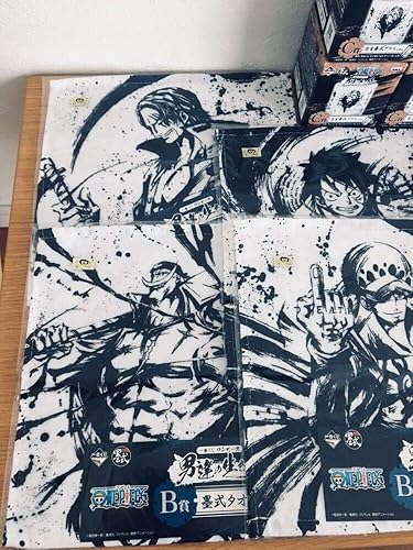 Amazon Co Jp One Piece ワンピース 男達の生き様 一番くじ B賞 墨式タオル 全8 C賞 名言墨式グラス 全8種 セット ルフィ ゾロ サンジ エース サボ ホビー 通販
