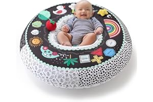The Peanutshell Baby Boy or Girl Play Ring - Inflatable Seat, Sitting Support Chair, Unisex Activity Seats for Sitting Up, Pl
