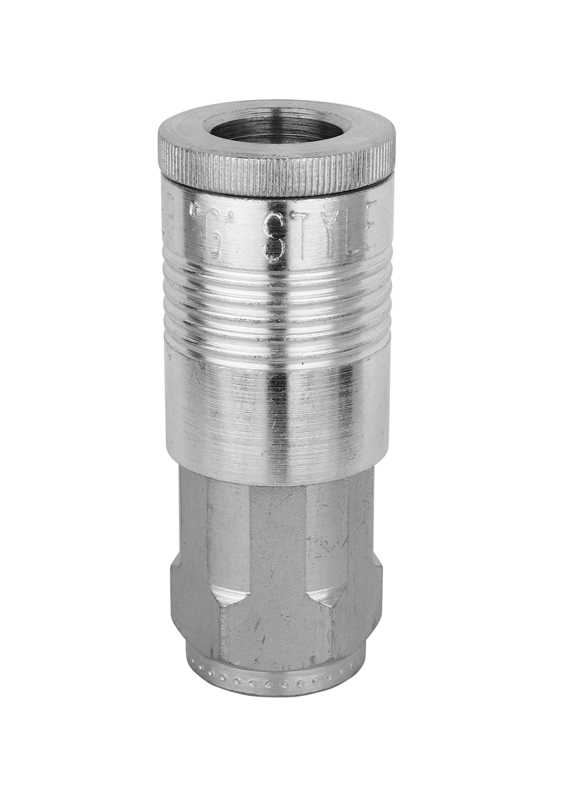 Milton Industrial Air Coupler, G-Style Quick Connect Coupler, 1/2" FNPT, Steel Air Tool Fitting, S-1815