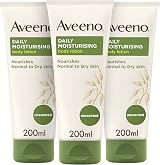 Aveeno Daily Moisturising Lotion Triple Pack 3 x 200ml Dry Skin Relief view 1