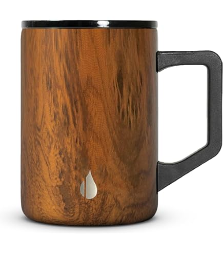 Amazon.com: #1 Dad Stainless Steel Vacuum Insulated 15 Oz Travel Coffee Mug  with Slider Lid, Red : Home & Kitchen