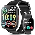 Ddidbi Smart Watch, Fitness Tracker with Dail Calls Speaker, 1.85" TFT-Touch Screen Smartwatch, 112 Sport Modes Activity Tracker with Heart Rate Monitor, IP68 Waterproof, Pedometer Watch for Women Men
