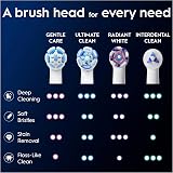 Oral-B iO Gentle Care Replacement Head Pack of 4 White Twisted Bristles view 8