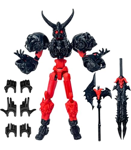 Amazon.com: Binvin 8Inch T13 Assembly Completed Action Figure,3D