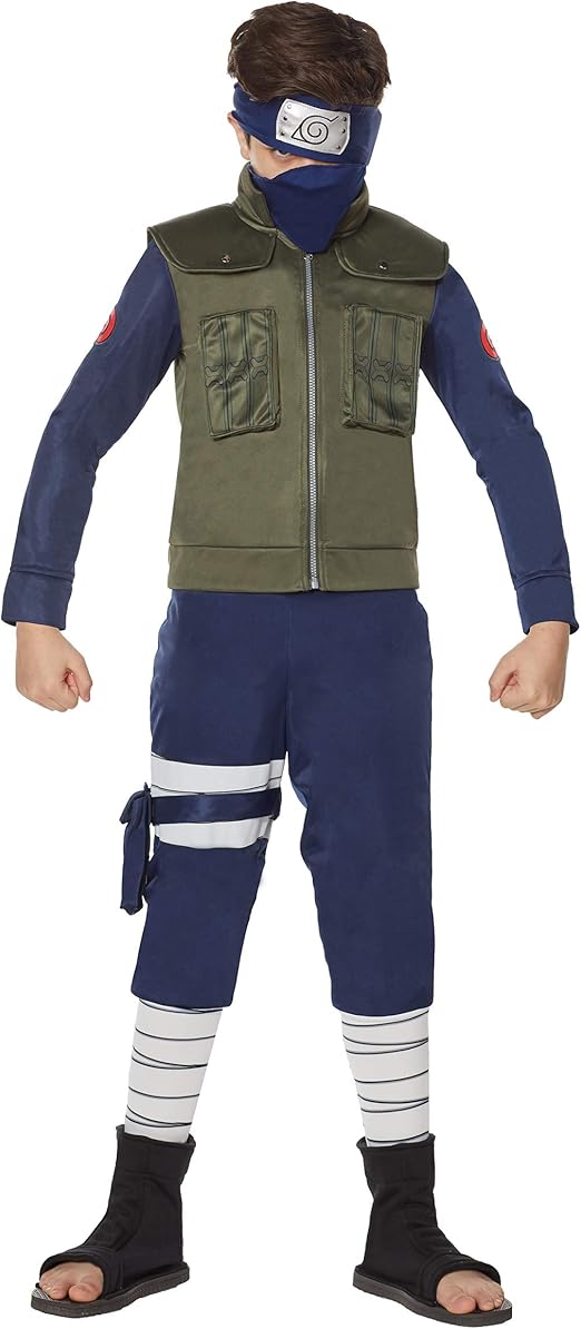 Spirit Halloween Kids Kakashi Naruto Costume Officially