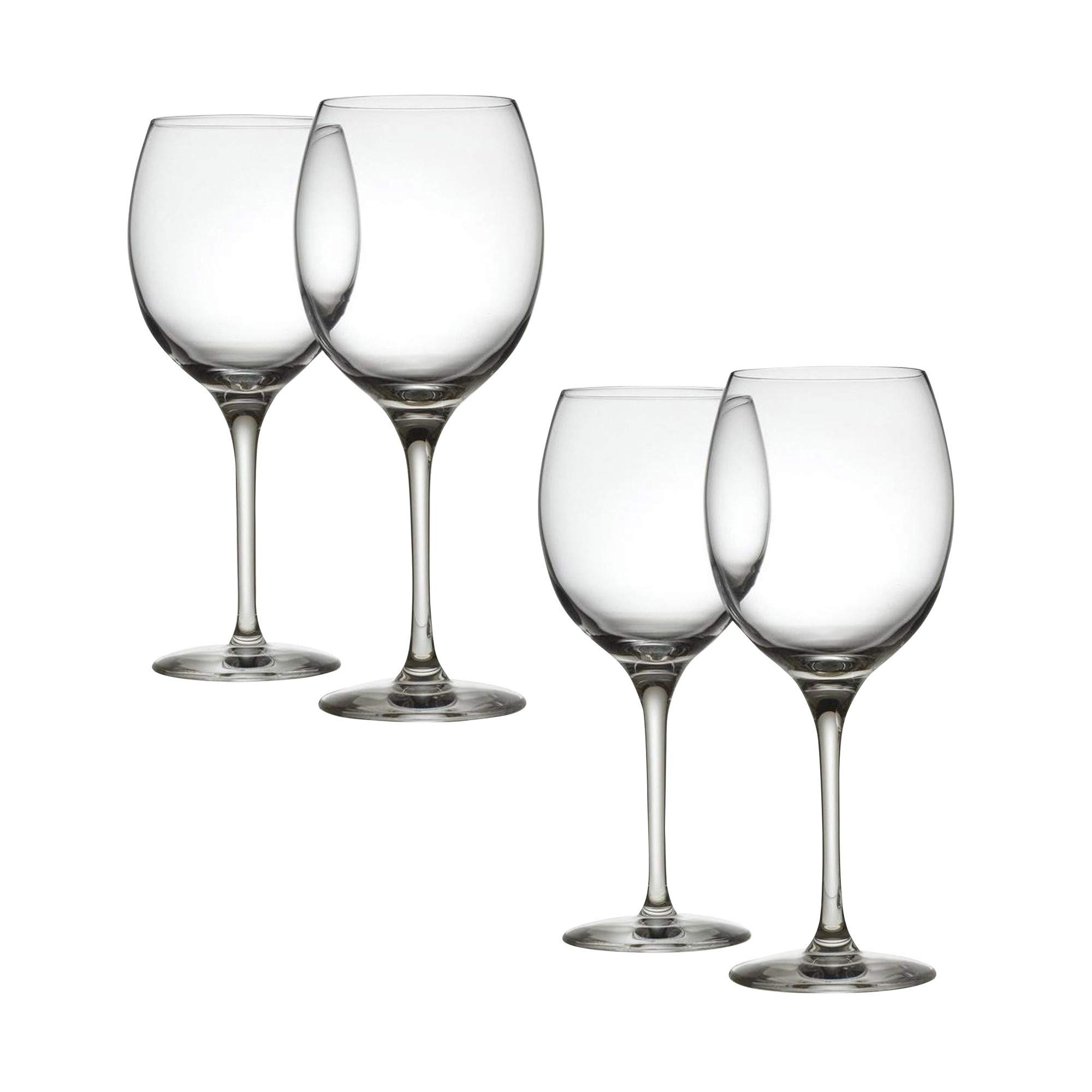 Alessi Mami XL | SG119/1S4 - Set of 4 White Wine Glasses in Crystal Glass