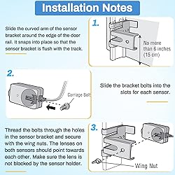 Garage Door Sensor for 41A5034, Garage Door Sensor