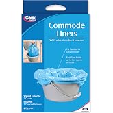 Carex Commode Liners, 7 count