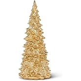 Abbott Collection Extra Small Gilded Christmas Tree | Shimmering Gilded Finish, Resin, Gold, 6"H