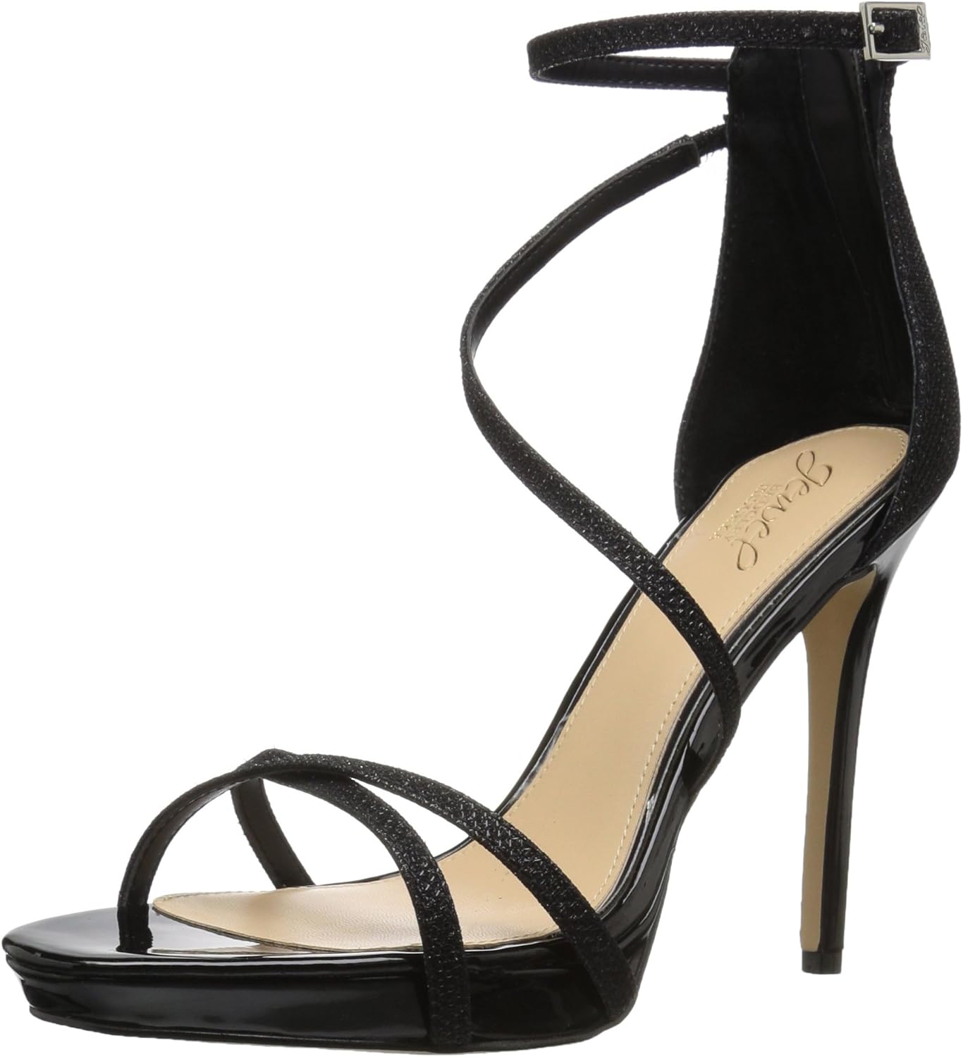 Amazon.com | Jewel by Badgley Mischka Women's Galen Heeled Sandal | Heeled Sandals