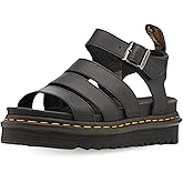 Dr. Martens Women's Blaire Sandal, Black Athena, 5UK, 7 US Women