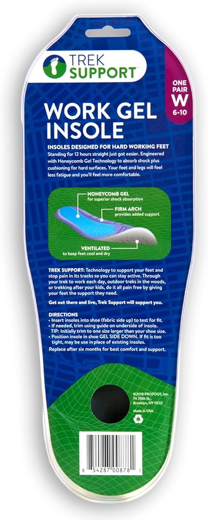 insoles to keep feet cool