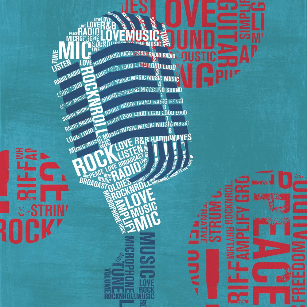 International Graphics - Finished Picture - Michael, Mullan - ''Type Mic Square''- 30 x 30 cm - Direct printing on acrylic glass