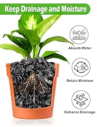 TOYPOPOR Horticultural Charcoal for Indoor Plants