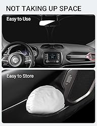 Proadsy 2024 Upgrade Front Windshield Sun Shade