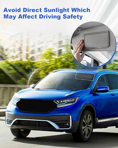 Visera Solar Para Honda CR-V 2017-2022 | Con Espejo De Maquillaje, Izquierda/Derecha, Protección Solar Eficaz