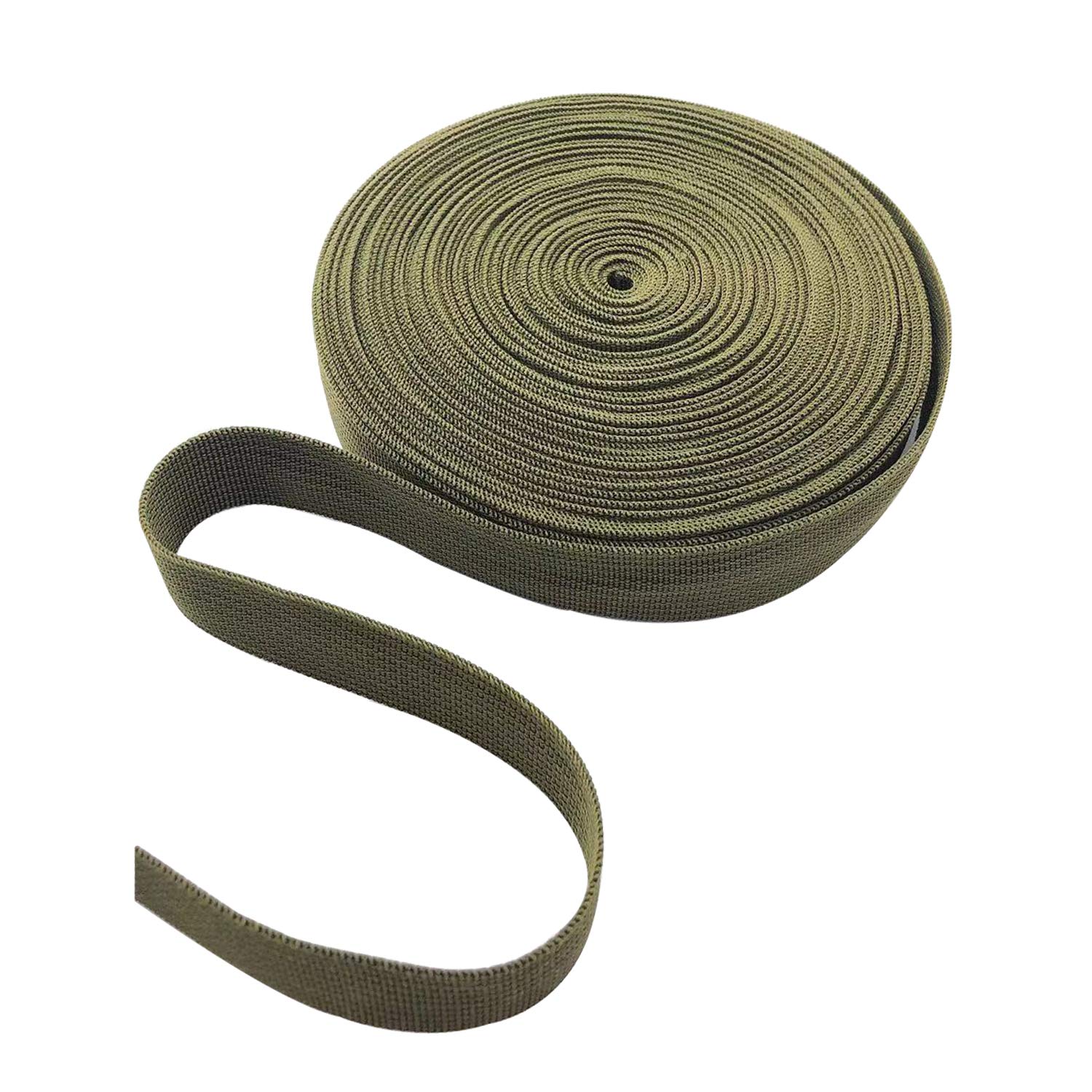 Photo 1 of HanyHere 1 Roll 65.6 Feet Tree Tie for Plant Support Garden Strap 1 Inch Width Staking and Guying Material 1,800 Lbs Strength (Army Green)