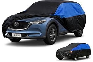 GUNHYI Mazda Car Cover Custom Fit Mazda CX5 CX-5 Waterproof All Weather, Lightweight Full Car Cover Outdoor Sun UV Rain Dust Snow Wind Protection.
