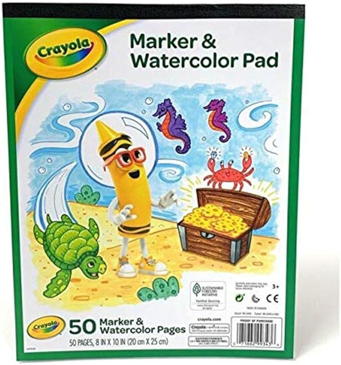 Crayola Marker/Watercolor Pad, For Kids Buy Online at Best Price in