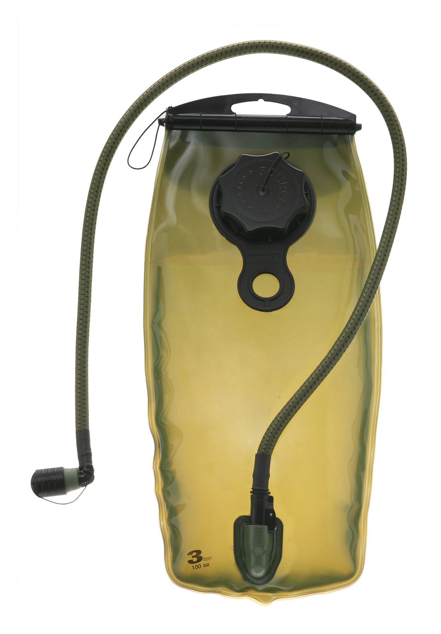 Source WXP Hydration Reservoir Hydration System, Men, 4500130003, olive, 3 L