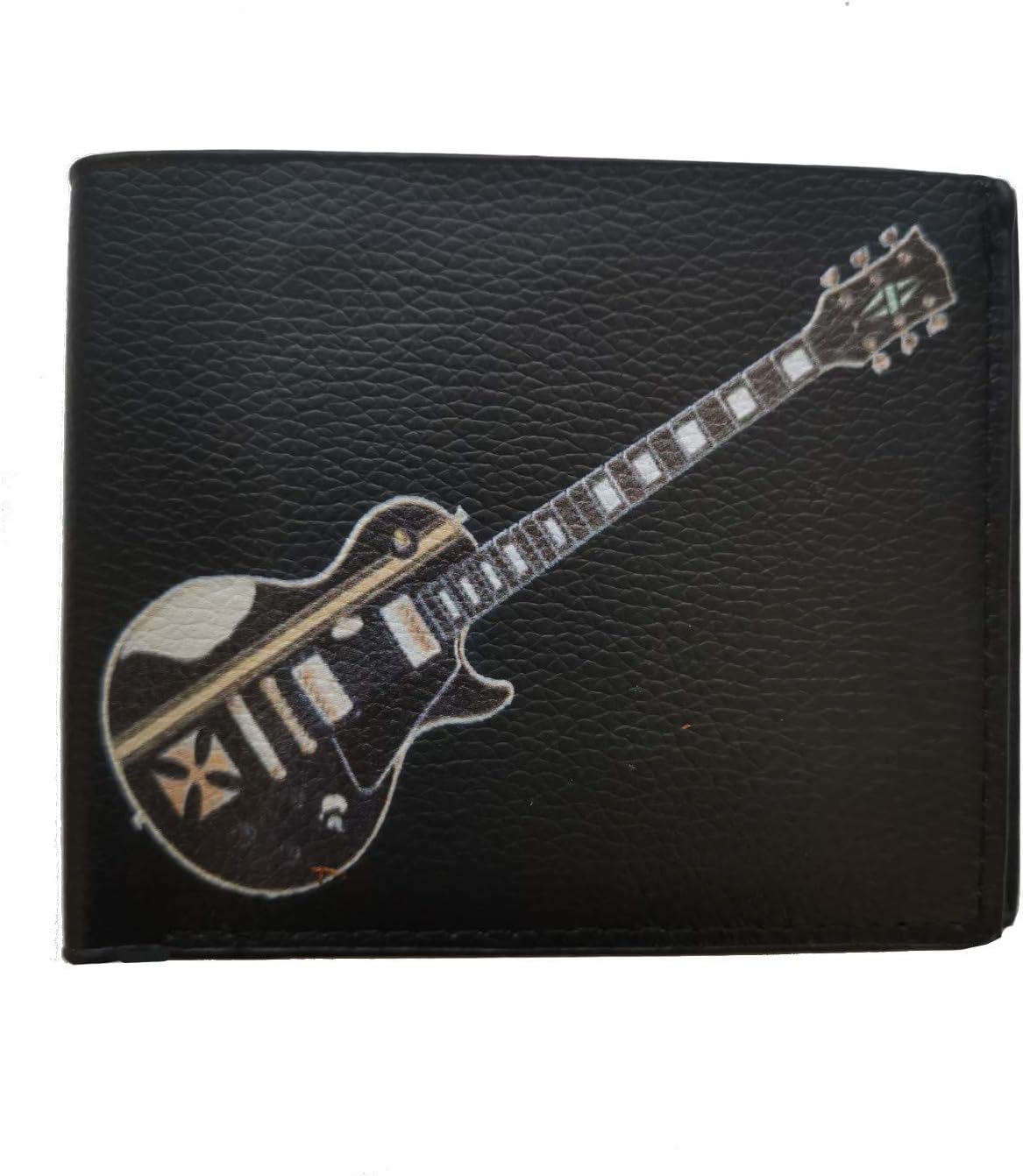 James Hetfield Iron Cross Wallet / Gift Box | Plectrum Holder | Vegan Leather | Original Artwork - Image 3