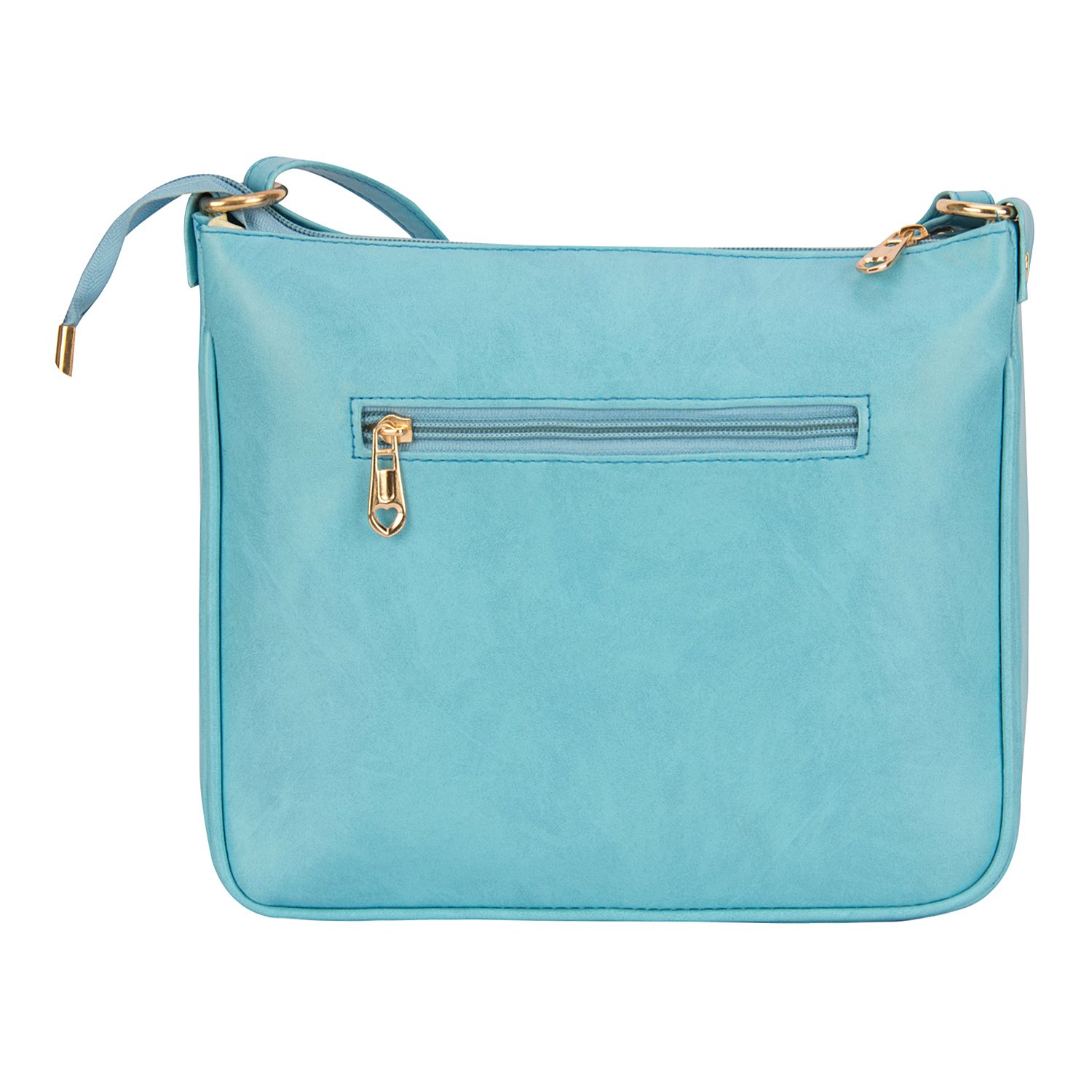 tr fashion pu and polyester sling bag for women