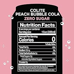 COLITE Cola Zero Sugar Soda - Zero Calorie