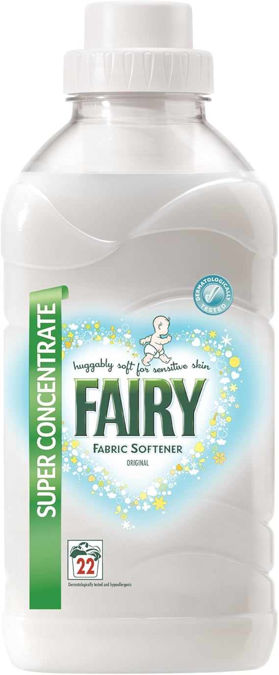 Fairy Original Liquid Fabric Conditioner, 22 Washes, 550ml Amazon.co