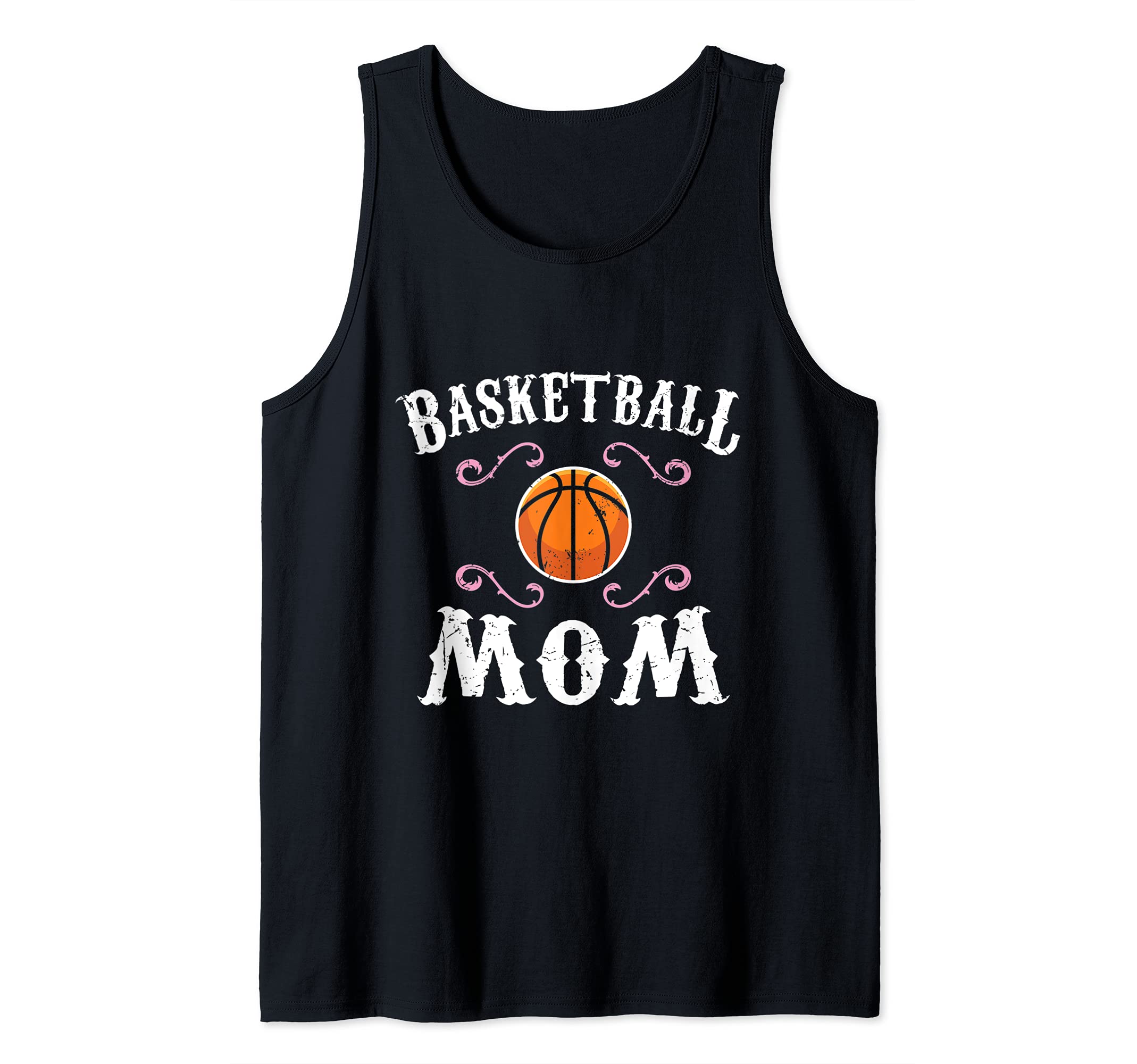 Basketball Mom Tournament Hoops Sports Fan March Tank Top