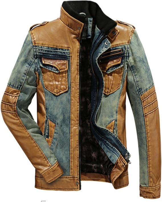 Amazon デニムジャケット ショート丈 おしゃれ 着こなし 通勤着ジャケット メンズ Gジャン ヴィンテージ Sweet Berry コート ジャケット 通販