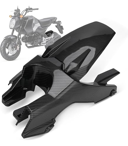 Amazon.com: Mokuo Motorcycle Carbon Fibre Rear Fender Fit For