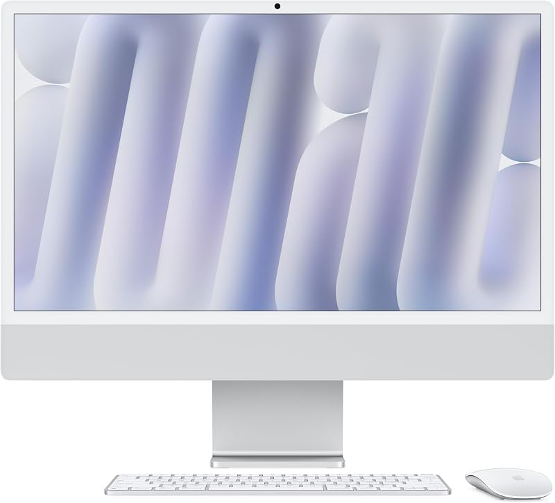 Apple iMac M4 24-inch 16GB RAM 512GB SSD Silver 10-core CPU GPU