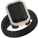 Rinfit Women's Silicone Wedding Band - Promise