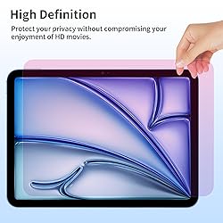 Juvraixo Privacy Screen Protector for iPad Pro 11