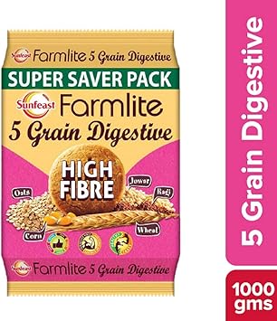 Sunfeast Farmlite Digestive High Fibre Biscuits, 1kg