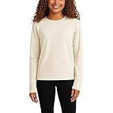 Spyder Womens Crewneck Sweatshirt - Soft Fleece Stretch UPF30+ Lightweight Long Sleeve Pullover Sweatshirt for Women