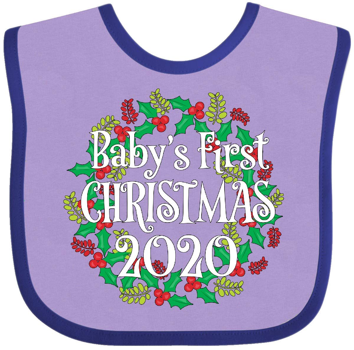 christmas bib with sleeves