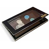 Z Palette Large Magnetic Makeup Palette, Empty Magnetic Palette, Universal Magnet makeup palette for Eyeshadows, Powders, Customizable Beauty Organizer with Clear Window