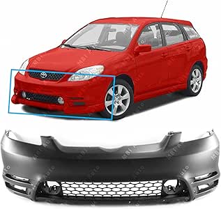 Amazon.com: MBI AUTO - Primered, Front Bumper Cover Fascia for 2003 ...
