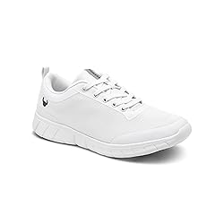 Suecos Alma Easy Fit Work Sneaker White Size 5