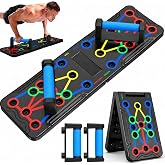 Push Up Board,Foldable Pushup Board for Man,Portable 30 in 1 Push Up Bar | Multifunctional Pushup Handles for Floor at Home Gym,Professional Strength Training Equipment For Men/Women,Gift for Friend