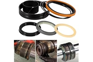 USSKYBOY Fit for G109423 / Case 1543273C1 / Case G105545 Hydraulic Cylinder Seal Kit, Cruz-Air, 450 455 550 580 650 680 780 850 855 1085 1086 1150 1155 1285 1286 1450 1550