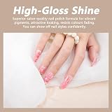 VANREESA Gel Nail Polish Set 21 Colors UV/LED Glossy Matte Top Coat view 4