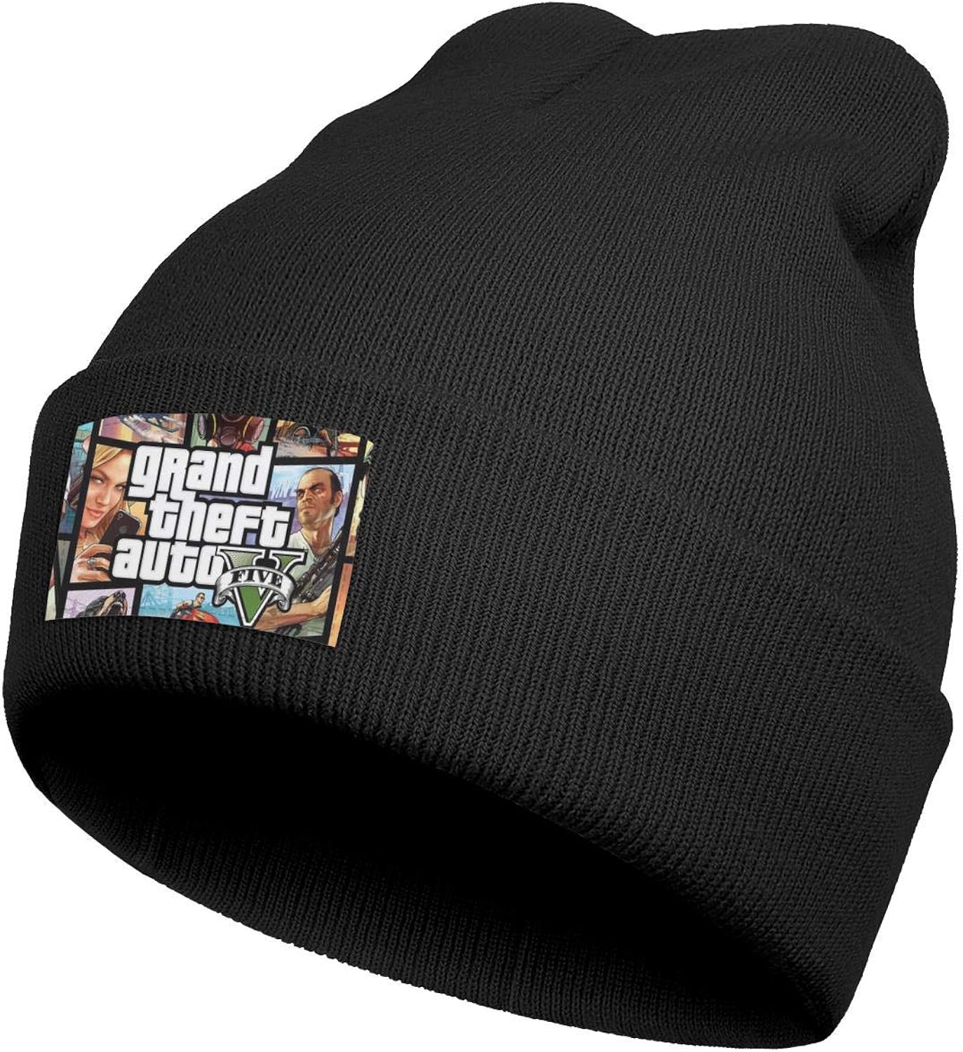 Mens Women's Knit Caps GrandTheftAutoGTA5 Beanie Hat Stretchy Skull Cap Amazon.ca