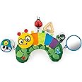 Baby Einstein Cal-a-Pillow Tummy Time Pillow, Multisensory Activity Toys, Sitting Up Play, Cal the Caterpillar, Ages 0+ Months
