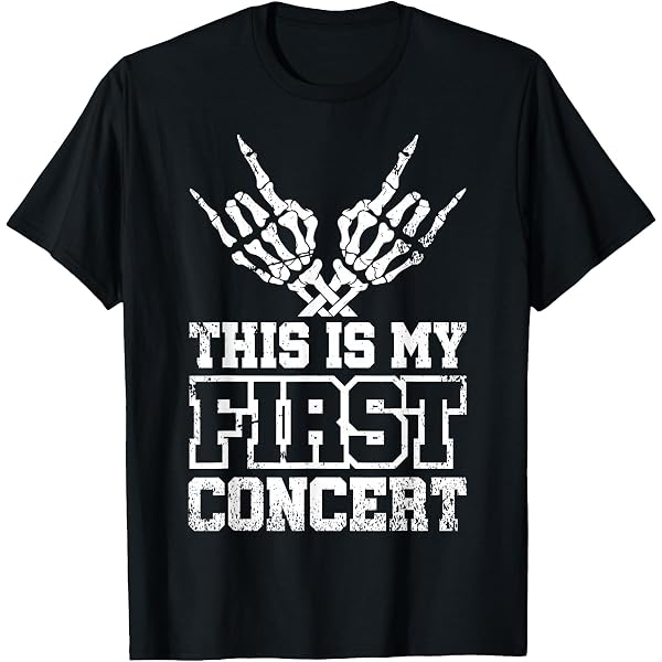 Amazon.com: This is My First Concert T-Shirt : Clothing, Shoes