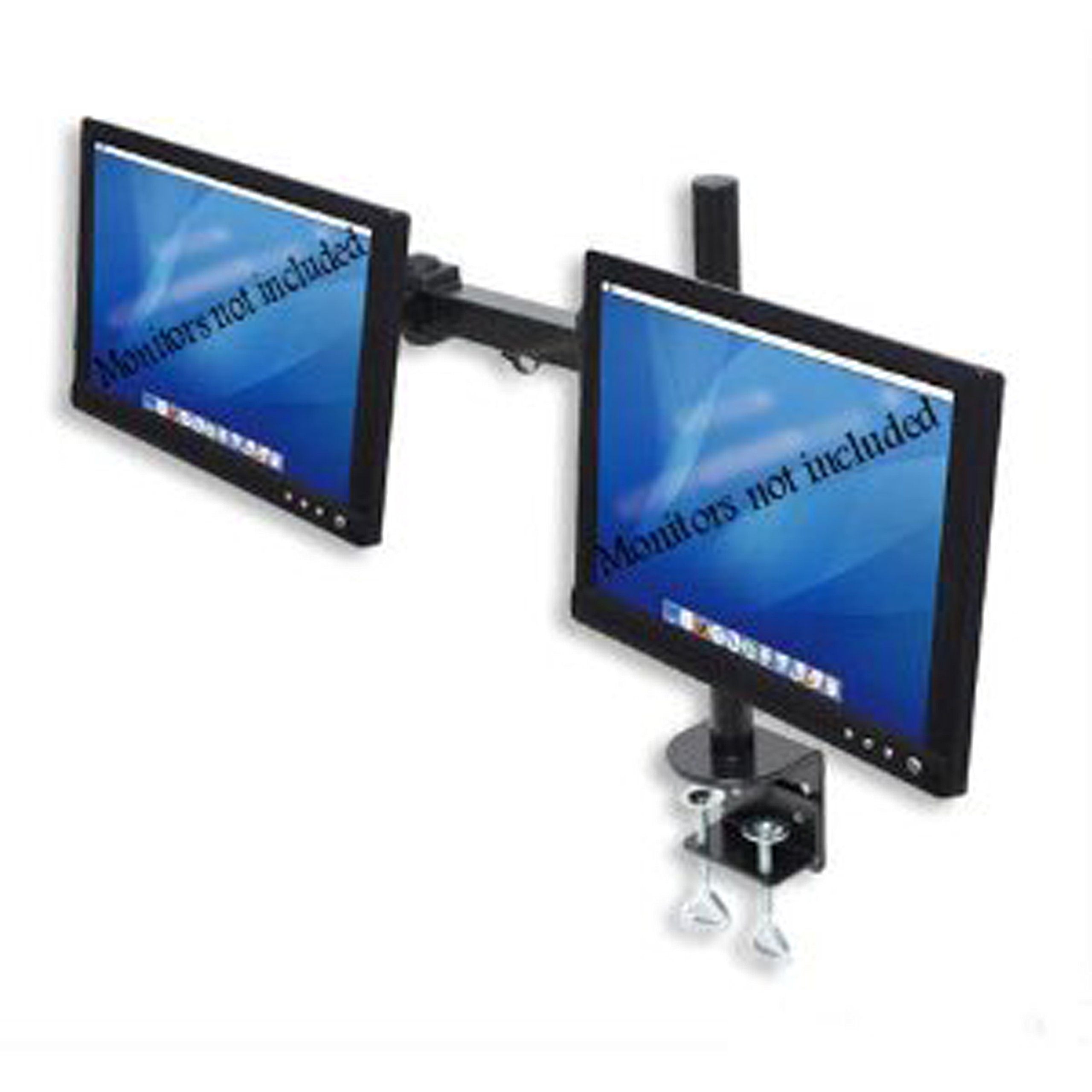 Halter Dual LCD Monitor Stand Desk Clamp for 27Inch LCD Monitors